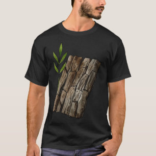 T-shirt Écorce de saule Plante de la maison ASA Sang plus 