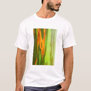 T-shirt Écorce d'eucalyptus arc-en-ciel, Hawaï
