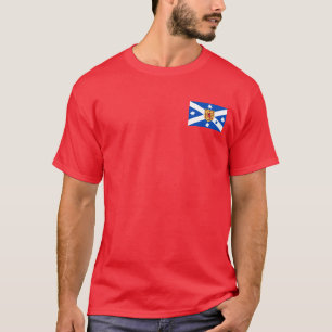 T-shirt écossais australien (drapeau du patrimoine