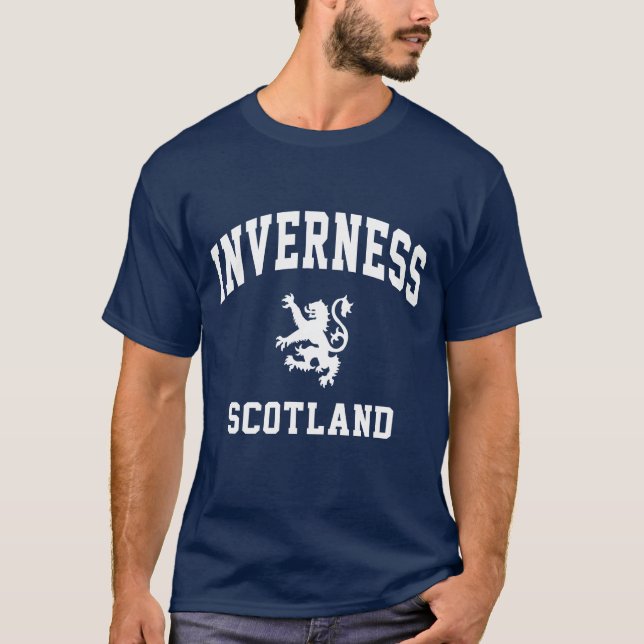 T-shirt Écossais d'Inverness (Devant)