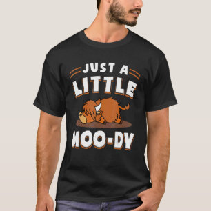 T-shirt Écossais Highland Cattle Cow Breeder Longhorn Just