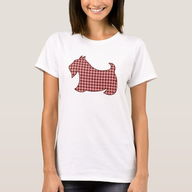 T-shirt écossais Terrier (Devant)