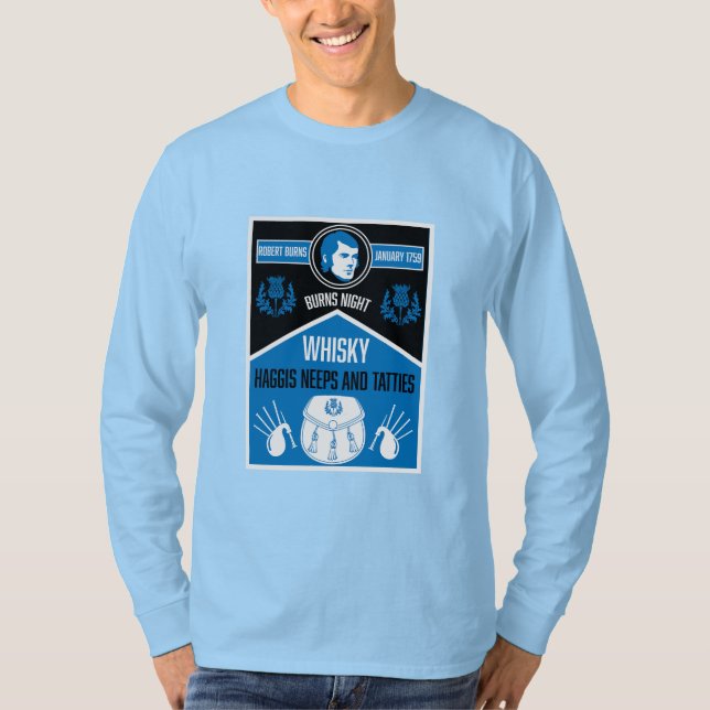 T-shirt Ecosse Burns Night (Devant)