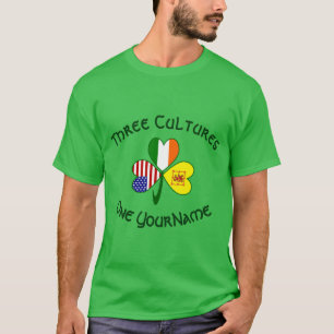 T-shirt Écosse Lion Rampant Irlande États-Unis Shamrock Ho