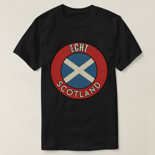 T-shirt Écosse, véritable (Design devant)