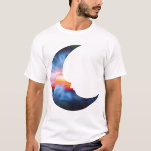T-shirt Écoulements de trou noir - Concept d'artiste color