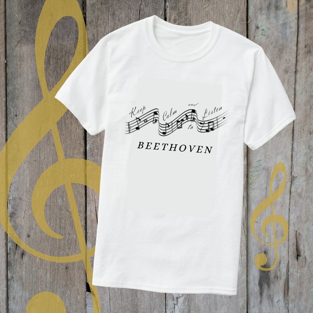 T-shirt Écouter Beethoven Meilleur compositeur de musique  (Créateur téléchargé)