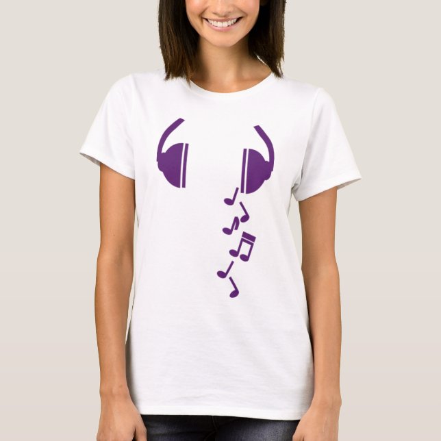 T-shirt Écouteurs (Devant)