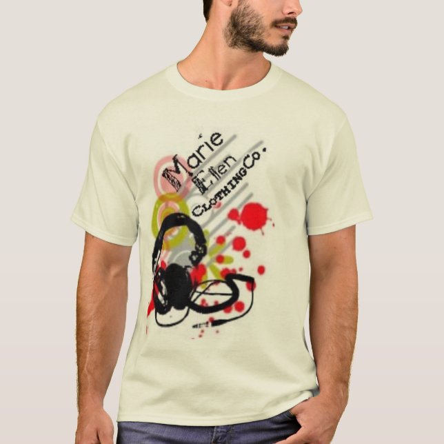 T-shirt écouteurs (Devant)