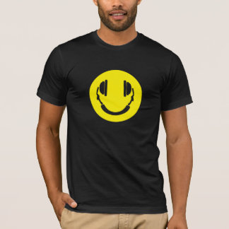 T-shirt Écouteurs Sourire
