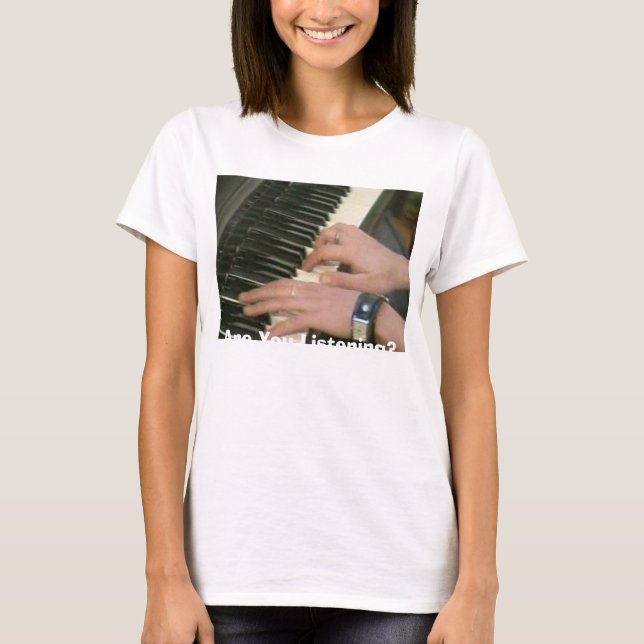 T-shirt Écoutez-vous ? (Devant)