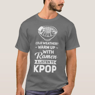 T-shirt Écran froid & écouter kpop kpop merch