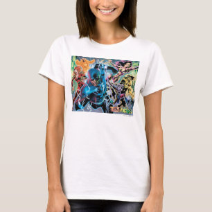 T-shirt Écran noir de nuit - Couleur