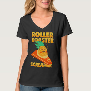 T-shirt Écran Rollercoaster Pineapple