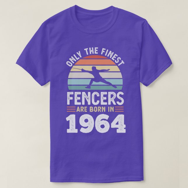 T-shirt Ecrans nés 1964 60e Anniversaire clôture Cadeau (Design devant)