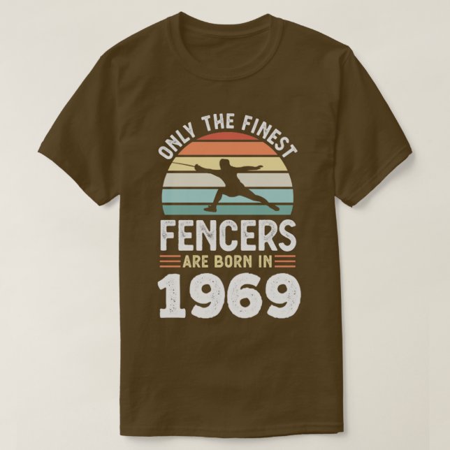 T-shirt Ecrans nés 1969 60e Anniversaire clôture Cadeau (Design devant)