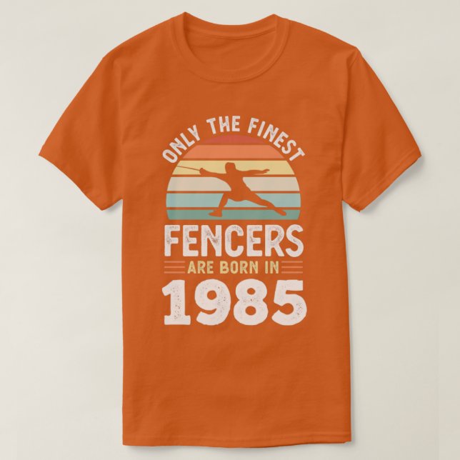 T-shirt Ecrans nés 1985 40e anniversaire clôture Cadeau (Design devant)