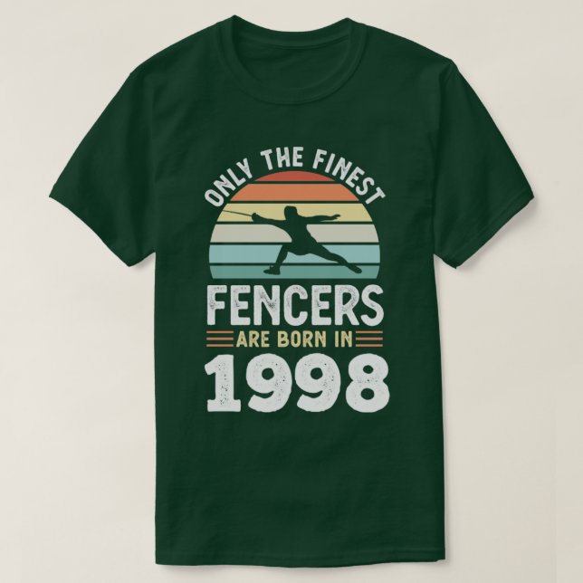 T-shirt Ecrans nés 1998 30e anniversaire clôture Cadeau (Design devant)