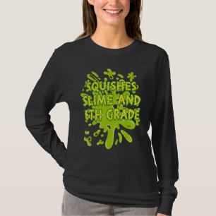 T-shirt Écrase le slime et le slime de l'école élémentaire