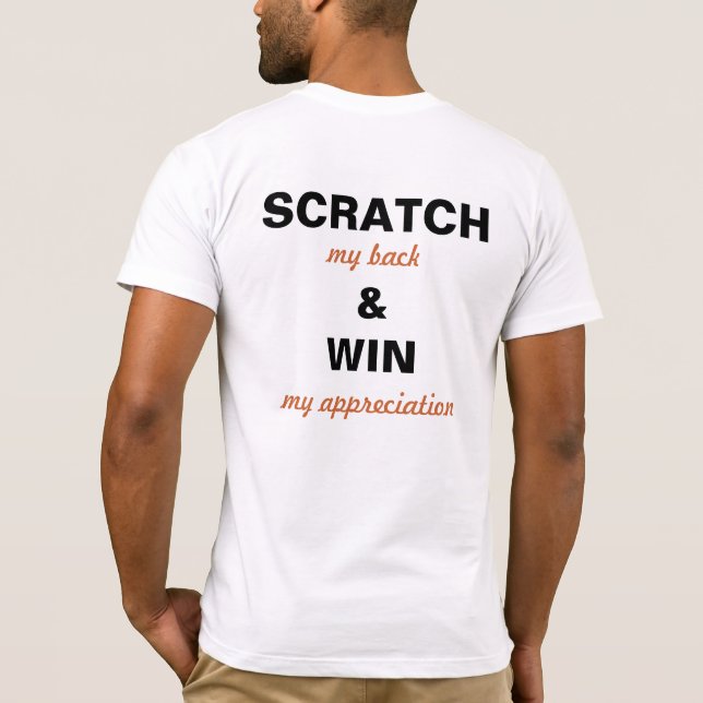T-SHIRT ÉCRASER ET GAGNER (Dos)