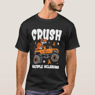 T-shirt Écraser la sensibilisation au camion dinosaure de