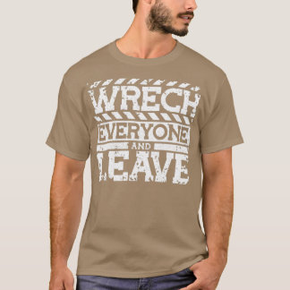 T-shirt Écraser tout le monde et laisser la lutte 2