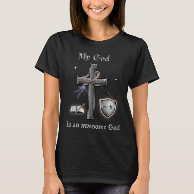 T-shirt Écriture biblique (Devant)