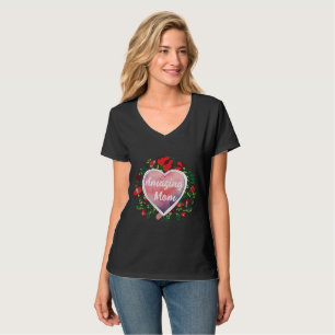 T-shirt Écriture calligraphique Incroyable Maman Fête des 