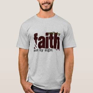 T-shirt Écriture sainte de bible - marchez par la foi, pa