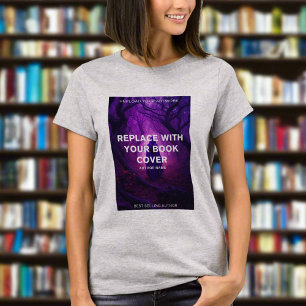 T-shirt Écrivain de couverture de déjeuner du livre de pro
