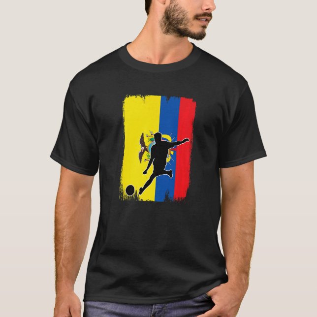T-shirt Ecuador Soccer (Devant)