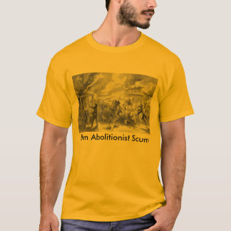 T-shirt Écume d'abolitionniste de brûlure