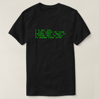 T-shirt Écume d'étang humaine