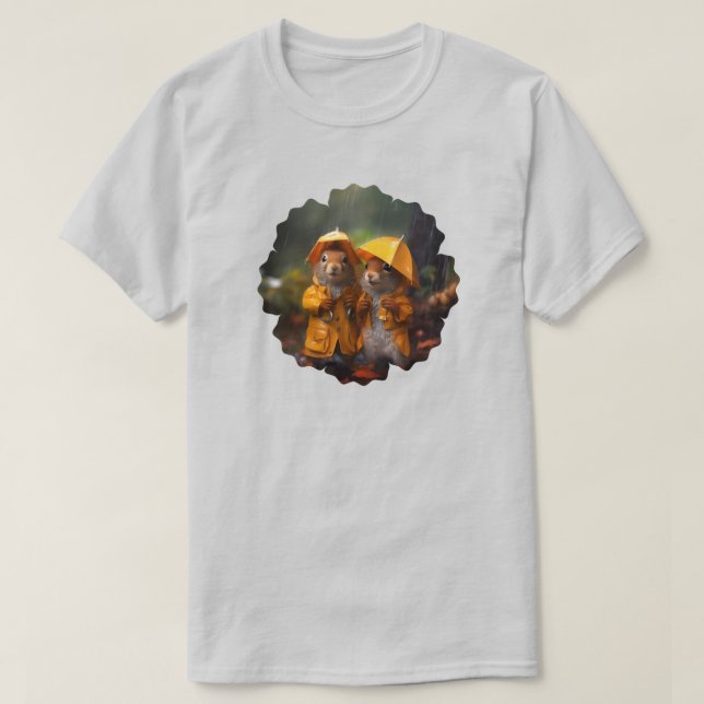 T-shirt écureuil (Design devant)