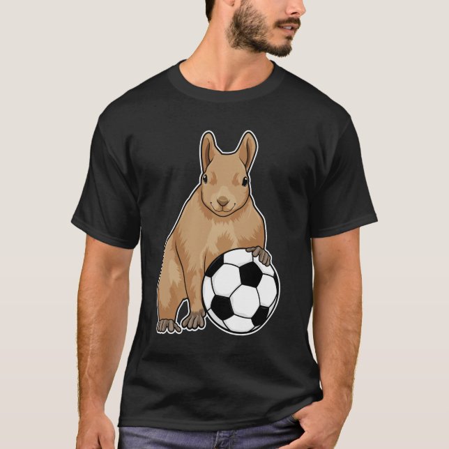 T-shirt Écureuil à Soccer Sports (Devant)