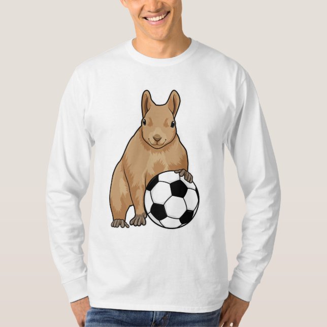 T-shirt Écureuil à Soccer Sports (Devant)