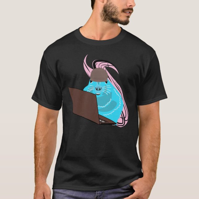T-shirt Écureuil coquin #154 (Devant)