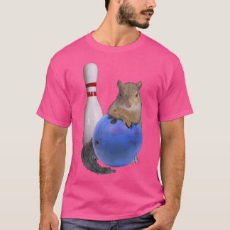 T-shirt Écureuil de Bowling