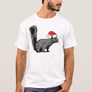 T-shirt Écureuil de Noël