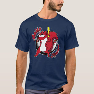 T-shirt Écureuil de rassemblement - hommes bleus
