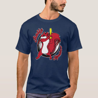 T-shirt Écureuil de rassemblement - hommes bleus