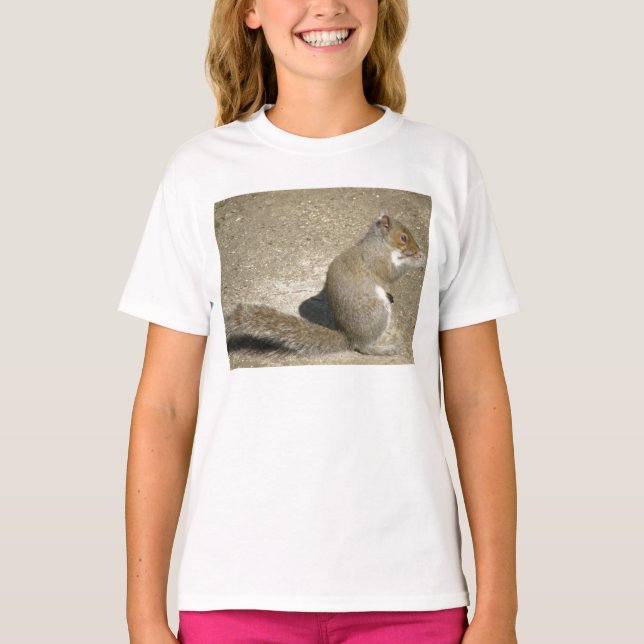 T-shirt Écureuil faim Horatio Enfants T Chemise (Devant)