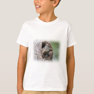 T-shirt Écureuil gris