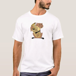 T-shirt Écureuil jouant l'euphonium