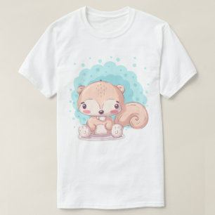T-shirt écureuil mignon