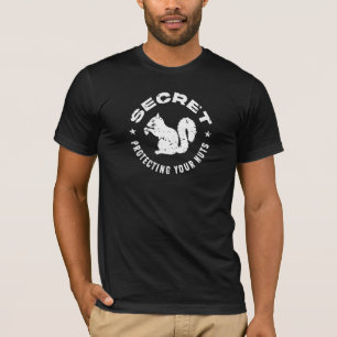 T-shirt Écureuil Secret - Protéger vos nutriments en détre