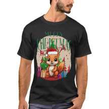 Écureuil souriant à Santa Hat