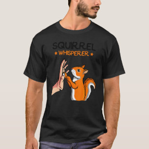T-shirt Écureuil Whisperer Enfants Fille Femmes