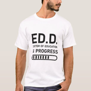 T-shirt ED.D. Docteur En Études En Cours