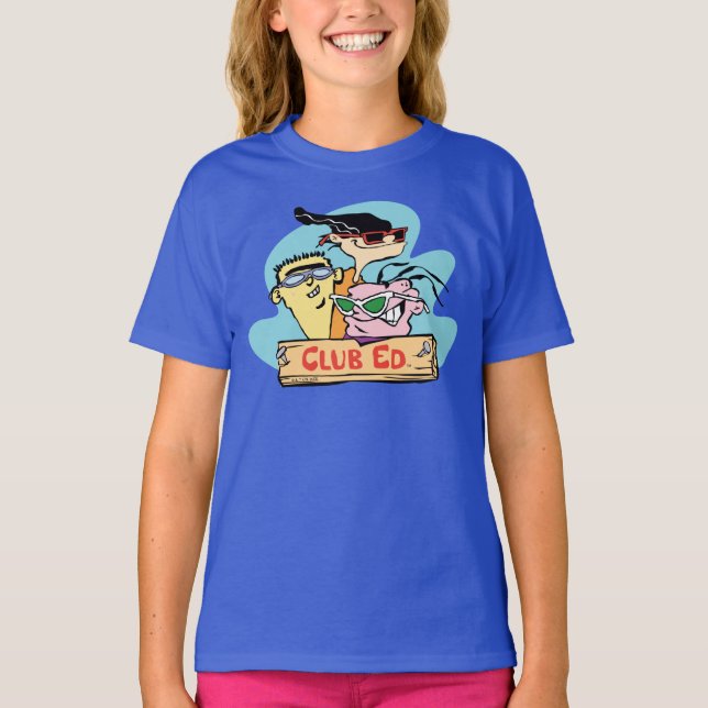 T-shirt Ed, Edd, n Eddy - Club Ed (Devant)